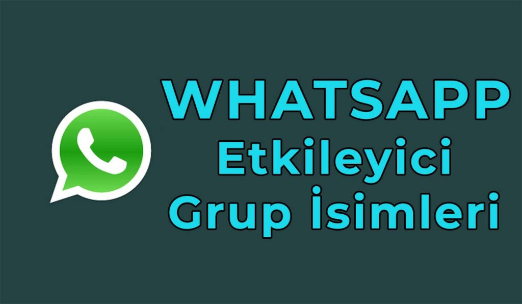 wp etkileyici grup isimleri